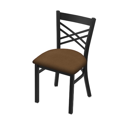 620 Catalina 18 Chair With Black Wrinkle Finish And Rein Thatch Seat